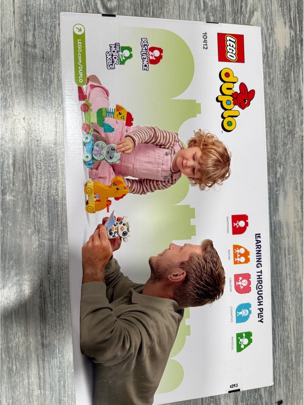 LEGO DUPLO My First Animal Train 10412 Building Toy Toddlers 19 Pcs NEW - Picture 3 of 4